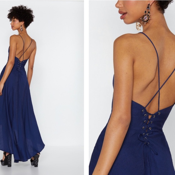 New! Nasty Gal Rule the dance floor dress in Stone - Picture 9 of 16